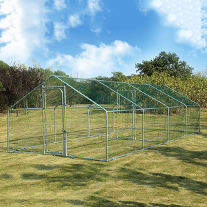 Grand enclos à poules résistant aux intempéries, cage extérieure pour lapins, cage robuste pour animaux de ferme - Product Image 2
