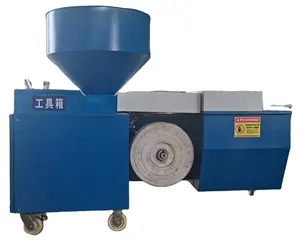 Double cylinder non-woven nutrient block forming machine light base horizontal mesh bag making machine seedling forming machine