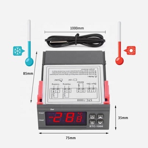 STC-1000 -30 ~ 300 ℃ kỹ thuật số điều khiển nhiệt độ thermoregulator lồng ấp nhiệt mát AC 110V-220V DC12V/24V - Product Image 1