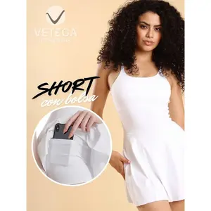 Vestido Deportivo Tenis Con Bolsillo - Product Image 2