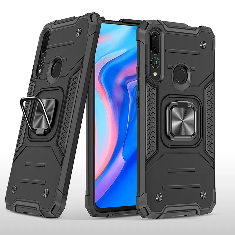 Mobile Phone Bags & Cases 360 Kickstand TPU PC Back Cover For Huawei Y9 Prime 2019 Mobile Phone Case