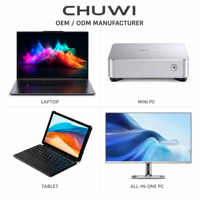Tablet PC OEM Intel Core I3 I5 I7 Windows 11 Layar Sentuh 10.1/12.9 Inci 2 in 1 Laptop 8GB RAM 256GB SSD