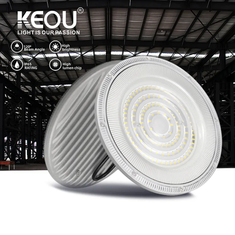 KEOU IP65 600W 500W 400W 300W 200W 150W 100W High Bay Industrial Light Fixtures