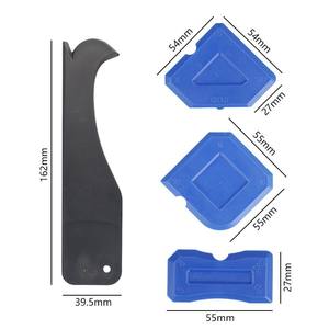 <span class=keywords><strong>Kit</strong></span> d'outils de calfeutrage multifonctionnel en silicone, 4 pièces pour le finissage et le décapage de la mastication des joints de <span class=keywords><strong>carrelage</strong></span>, l'étanchéité de la cuisine et de la salle de bain - Product Image 5