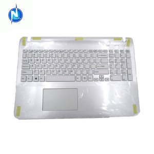 Repose-poignets d'origine avec clavier pour <span class=keywords><strong>Sony</strong></span> Vaio Svf152 Svf152a Svf153 Blanc 3phk9phn070 - Product Image 1