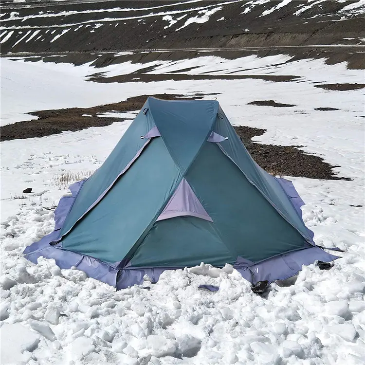 Зимние Открытый Отдых на природе водонепроницаемый портативный один человек по 4-м временам года легкий туристические палатки