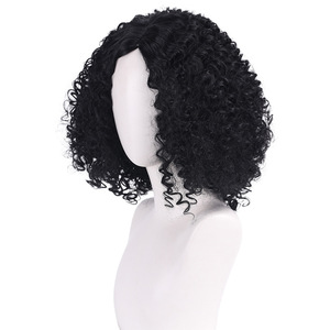 <span class=keywords><strong>Perruque</strong></span> noire ondulée bouclée et moelleuse de personnage de <span class=keywords><strong>pirate</strong></span> d'anime pour hommes AOKG-008 - Product Image 4