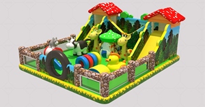 Tobogán inflable <span class=keywords><strong>barato</strong></span> del fabricante Tobogán inflable popular Toboganes inflables para niños con soplador - Product Image 2