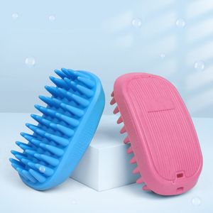 Brosse de Douche Populaire pour Animaux de Compagnie en TPE, Brosse de Massage Douce pour Chiens, Brosse de Nettoyage des Poils Flottants, Brosse de Beauté - Product Image 5
