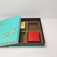 Boîte cadeau en carton pliable de luxe personnalisée pour la Saint-Valentin, pour bonbons, chocolats, emballage de chocolat
