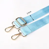 Sangle de sac en nylon réglable et large, 130 cm de long, ceinture de remplacement pour sac à bandoulière, multicolore, accessoire pour sac à main et sac messager