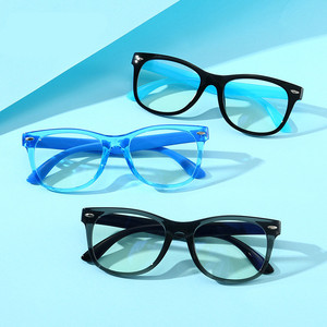 Groothandel Hoge Kwaliteit Mode Schattige Jongens Meisjes Flexibele Frames Computerbril Tr90 Anti Blauw Licht Bril Kids - Product Image 4