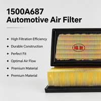 Filtre à air personnalisé en gros pour pièces de moteur automobile 16546-6A00D 1500A687 pour véhicules