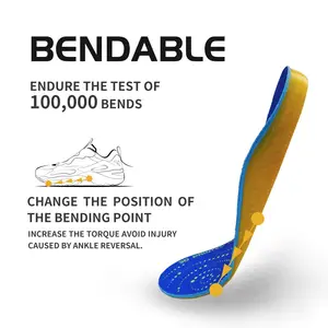 Insole It Has Good Damping Effect The 3D-printed High Arch Sports Insole