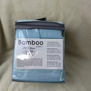 Bán Buôn 80gsm Chải Sợi Nhỏ Trắng Khăn Trải Giường Vua Kích Thước 6Pcs Bộ Đồ Giường Đặt Massage Tính Năng Rắn Cho Phòng Ngủ Khách Sạn Khăn Trải Giường - Product Image 6