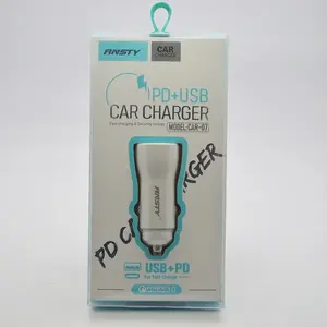 Chargeur de voiture Ansty USB PD 38W à charge rapide, modèle voiture 07 - Product Image 1