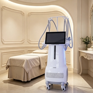 Máquina de Criolipólisis Corporal de 4 Manijas para Eliminación de Grasa, Reducción de Grasa, Eliminación de Papada y Cepillo Limpiador Facial - Product Image 1
