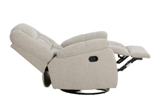 Sillón reclinable Manual giratorio moderno de estilo europeo, sala de estar muebles cómodos para el hogar para, dormitorio, tela de madera - Product Image 6