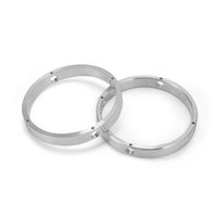 Manchons de pièces usinés CNC pour composants d'éclairage, usinage CNC de précision sur axe personnalisé pour métaux