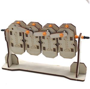 Modèle binaire n° Ensemble de jeu d'expériences scientifiques en bois fait main pour élèves du primaire et du secondaire, pour les 5-7 ans - Product Image 4