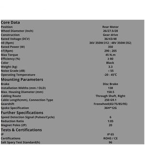 <span class=keywords><strong>Roue</strong></span> de vélo électrique 48V 350W <span class=keywords><strong>500W</strong></span> <span class=keywords><strong>Bafang</strong></span>, <span class=keywords><strong>Roue</strong></span> de <span class=keywords><strong>moteur</strong></span> de vélo électrique - Product Image 2