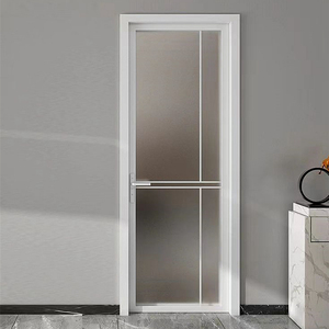 Moderno premio in legno massello Porte francesi finito per ingresso principale soggiorno Porte per casa residenziale ingresso interno anteriore - Product Image 1