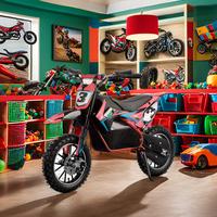 2025 APAQ 800W 1000W 36V moteur brossé Mini Cross Bike 10 pouces roue Mini Cross Bike avec CE électrique enfants Motocross à vendre