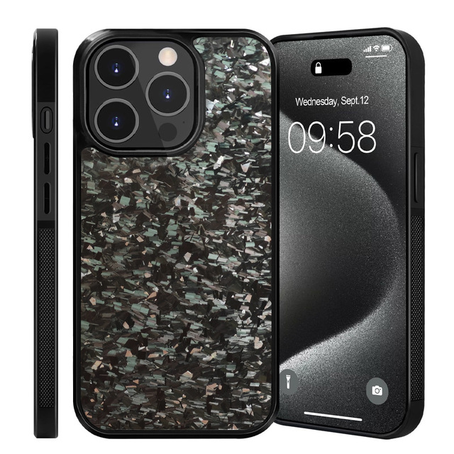 2024 Magnetic Real Carbon Fiber Aramid Texture Slim Dry Hard Pc Phone Cover Case for Iphone 16 15 14 13 Pro Max
