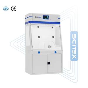 SCITEK Modern Metal Ductless Fume Hood Cabinet for Hospital School Use Memory Function 7-inch Touch <b>Screen</b> Adjustable Speed - Product Image 6