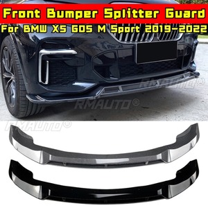 For BMW X5 G05 M Sport 2019-2022 Body Kit Front Bumper <b>Diffuser</b> Front Bumper Spoiler Protector Cover Guard Splitter <b>Car</b> Accessor - Product Image 2