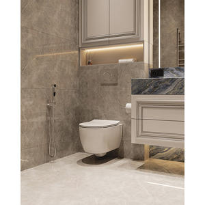 Wholesale Modern Stainless Steel <strong>MDF</strong> Double Single Wooden <strong>Panel</strong> <strong>Bath</strong> Cabinet LED Mirror Wall Hung Floor Standing Installation - Product Image 5