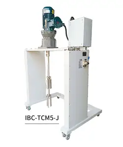 IBC-TCM5-J Electric Agitator Pneumatic Deceleration Mixer Ink Glue Paint Chemical Laboratory Food Milk Tea 1000L ibc