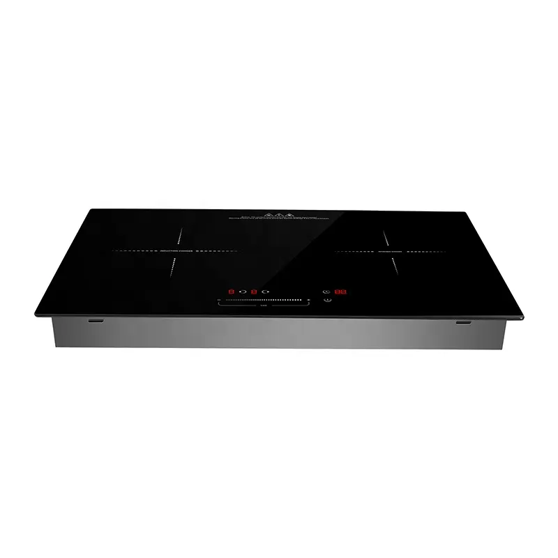 Electric Hob Cooking Plate Built In 1500w Induction Cooker Touch Screen Vertical Home Cooker Stove
