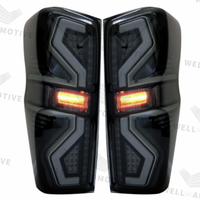 Nouvelles pièces tout-terrain feu arrière fumée sombre feu arrière LED feux arrière ABS pour DMAX 2020