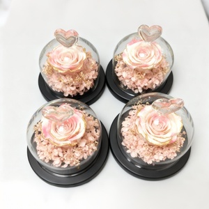 Campana <span class=keywords><strong>de</strong></span> Cristal Transparente con Base <span class=keywords><strong>de</strong></span> Madera para Exhibición Navideña, Campana <span class=keywords><strong>de</strong></span> Cristal Hecha a Mano, Portavelas, Globo Decorativo - Product Image 3