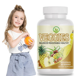 Fabricant d'équipement d'origine Mélange de capsules de fruits et légumes Complément alimentaire complet avec super aliment pour femmes hommes et enfants - Product Image 1
