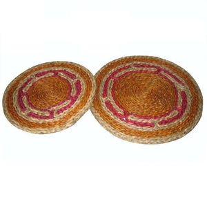 Việt tự nhiên dệt vòng thực phẩm phương Tây cho bàn ăn mây cỏ biển tre placemats - Product Image 6