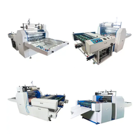 Feuille semi-automatique pour rouler les annonces stratifiées fabricant de papier grand dépliant forte résistance à la déchirure plastifieuse machine à plastifier pour affiche