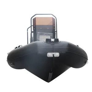 قارب ضلع ألومنيوم 5 م ضلع قارب صيد فاخر للبيع قارب قابل للنفخ عالي السرعة قابل للتخصيص