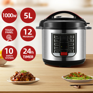 Venta caliente hogar 5L cocina <span class=keywords><strong>de</strong></span> acero inoxidable <span class=keywords><strong>olla</strong></span> a presión eléctrica <span class=keywords><strong>olla</strong></span> a presión multifunción <span class=keywords><strong>comprar</strong></span> <span class=keywords><strong>olla</strong></span> a presión 6l - Product Image 5