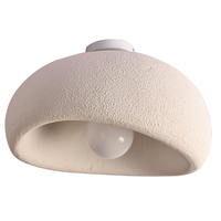 Plafonnier LED de style simple moderne nordique décoration de la maison suspension plafonnier en ciment