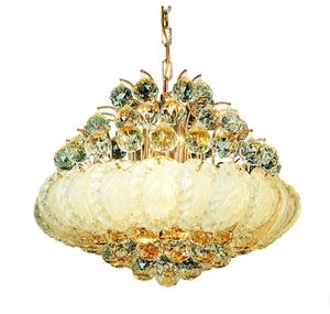 Finition or cristal <span class=keywords><strong>profolio</strong></span> luminaires pièces de rechange petit lustre lampe en cristal intérieur lustre doré en gros - Product Image 6