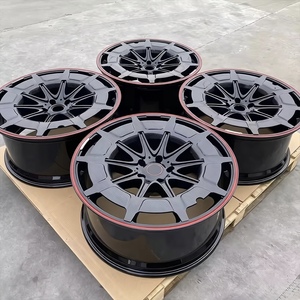 ล้อฟอร์จโมโนบล็อกแบบกำหนดเองขนาด 19-22 นิ้วสำหรับ Porsche 911 Cayenne Panamera 5x130 ผลิตจากอลูมิเนียมอัลลอยด์ พร้อมวงแหวนคาร์บอนไฟเบอร์ - Product Image 3