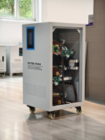 Stabilisateur de tension automatique triphasé AC 10 kVA, sortie 260-450 V, 380 V, avec technologie SVC en cuivre