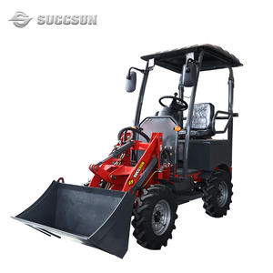 Precio de fábrica, barato, nuevo, 400kg, cargador de ruedas pequeño, funciona con pilas, pala frontal de jardín, <span class=keywords><strong>Mini</strong></span> volquete hidráulico, Cargador eléctrico - Product Image 1