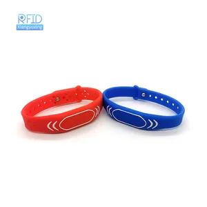 Factory Price Waterproof Nfc Silicone Bracelets Rfid Wristband N215 Nfc Bands