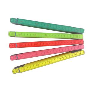 2m 10 kat ahşap katlanır cetvel Yard sopa ölçme ve ölçme aracı - Product Image 6