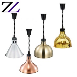 Treo Ấm Hơn Đèn Cafeteria Nhà Hàng Thiết Bị Thực Phẩm Warming Đèn Thép Điện Xách Tay Buffet Sưởi Ấm Thực Phẩm Đèn Led - Product Image 2