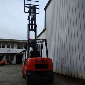 <b>Used</b> Heli Forklift 3.5 t diesel Forklift New Version Chinese Brand Popular with Low Working Hours and Original Engine for Sale - Product Image 4
