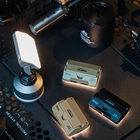 Lampe de camping extérieure avec batterie pour festivals, éclairage d'ambiance, lampe portable pour la randonnée et le camping